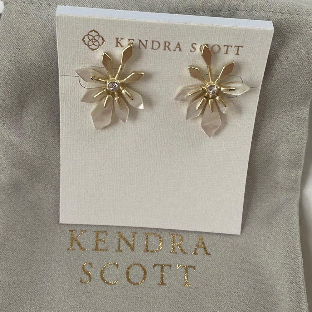 Kendra Scott Earrings with bag and box